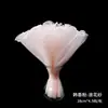 Hilo de Ola de Perla Hilo en Spray Flor de Papel de Regalo Paquete de Flores Material Forro Malla Rosa Blanca Arte Floral