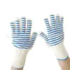 Guantes de silicona aislantes para comercio exterior en stock a largo plazo, guantes de cocina para horno de microondas, horneado, guantes para horno anti-quemaduras, horno