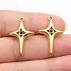 32X20Mm 1.7g Acessórios de Roupa Multicor Pingente de Estrela