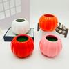 Simulación arreglo floral de plástico en forma de calabaza maceta juego de flores decoración de mesa navideña jarrón florería jardinería adornos planta en maceta