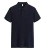 Camisas Polo Personalizadas, Camisetas de Tamanho Grande, Roupas de Trabalho, Camisas Culturais, Impressão de Logo Bordado, Roupas de Trabalho de Manga Curta Feitas Sob Medida Transfronteiriças com Golas Reversas
