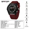 Sanda Nuevo Producto Venta al por Mayor Reloj Tendencia de Moda Deportivo Mano Doble Pantalla Luminoso Esfera Grande Estudiante Impermeable Reloj Electrónico