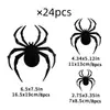 Amazon Halloween Pegatina de Murciélago Negro 3D para Pared Decoración de Halloween Pegatina de Murciélago para Pared Accesorios Decoración de Fiesta