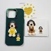 Broche Personalizado Stereo Leader Perro Familia Retrato Pin Decoración Joyería DIY Accesorios Flor para Zapatos Caja de Almacenamiento Funda para Teléfono Móvil