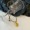 Collar Chapado en Oro para Mujer, Colgante Versátil de Moda Vintage con un Diseño de Alta Gama Cadena para Suéter Accesorio de Ropa