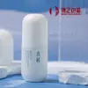 Conjunto de Produtos para Pele Ligeiramente Oleosa Frasco de Vidro Reto Redondo Tampa Branca Fosca 110ml 60ml Frasco de Essência Embalagem Simples para Creme Material