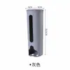 Caja de almacenamiento para bolsas de basura montada en la pared removible creativa cocina colector de bolsas de plástico bolsa conveniente caja de almacenamiento de gran capacidad