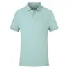 Roupa de Trabalho de Verão Camisa Polo Personalizada Manga Curta Estampa Logo Figura Roupa de Trabalho da Empresa Camisa Publicitária Personalizada para Funcionários