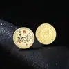 12 Medalhas Comemorativas de Ouro do Zodíaco 12 Moedas de Ouro do Zodíaco Medalhas Comemorativas Banhadas a Ouro Moedas Colecionáveis Banhadas a Prata Pronta Entrega