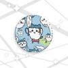 Insignia Láser Ji Yi Xiaokawa 58-75mm Insignia de Anime Broche de Dibujos Animados Insignia de Barra Guzi