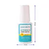 Cola para Unhas para Tips, Uso Profissional em Salões de Unhas, Secagem Rápida, Longa Duração, Sem Odor, Não Esbranquiça, Adesivo Forte para Tips de Unhas