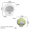 Molde Squishy Fruta Oso Nariz Dibujos Animados Alivio del Estrés Juguete Squishy DIY Molde de Silicona Hecho a Mano
