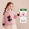 Ropa Infantil WoolTongbei 26 Otoño Nuevas Llegadas Suéter para Niños Niños y Niñas Cuello Redondo Jersey Tejido de Dibujos Animados