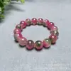 Pulsera Colgante de Cristal de Sandía al por Mayor Cadena de Mamá para Mujer Cadena de Torre Cuenta Redonda Suministro de Puesto Callejero Transmisión en Vivo Una Pieza Envío Directo Pulsera