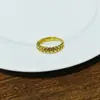 Anillo Ajustable de Lujo Ligero y Moderno Chapado en Oro para Mujer Diseño de Nicho Moneda Atractora de Dinero y Riqueza Anillo Simple y Moderno