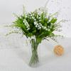 Flor de plástico atacado casamento casamento noiva segurando flor sino de vento flor decoração de mesa orquídea artificial