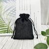 Saco de pano com cordão retrô para embalagem de doces e presentes, jogo de cores transfronteiriças