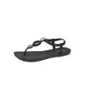 Sandálias Rasteirinhas Estilo Boho de Verão Calçados Femininos Sandálias Chinelo com Tira Femininas Sandálias para Férias na Praia
