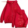Sudadera con Cremallera Estilo Europeo y Americano Transfronteriza Temporada Cinco Eddie Manson para Hombres y Mujeres, Sudadera con Cremallera de Moda