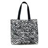 Bolsa com estampa de zebra feminina, popular na internet, estilo japonês, de um ombro, harajuku, ulaazng, bolsa de estudante de grande capacidade, bolsa de lona