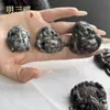 Piedra de Llama Natural Colgante de Paz Piedra del Espíritu del Fuego Colgante de Buda Dragón Pelota de Fitness