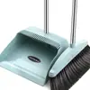 Juego de Escoba y Recogedor para Uso Doméstico, Plegable con Cabezal Giratorio, Duradero, Adecuado para Sala de Estar, Cocina, Baño, Escobas al por Mayor