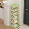 Zapatero de Entrada Multicapa para el Hogar, Simple, para Recibidor, Interior, Dormitorio, Pequeño, Estrecho, Gabinete para Zapatos, Almacenamiento de Zapatos, Ahorro de Espacio Pequeño