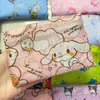 Sacola de compras de desenho animado 210D poliéster grande dois em um dobrável portátil