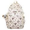 Nueva mochila escolar para mujer, versátil, informal, de gran capacidad, ligera, para viajes, para estudiantes de secundaria.