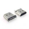 Conector de placa de abrazadera macho HDMI19P Fabricante de conectores macho HDMI2.1