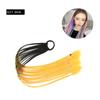 Pelucas de Cola de Caballo Dreadlock Estilo Europeo y Americano al por Mayor para Niños, Pelucas de Gomas Elásticas de Colores, Trenzas Boxeadora de Colores de Fibra de Alta Temperatura