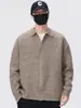 Cárdigan suéter para hombre con cuello, colección otoño/invierno 2026, con un estilo relajado y moderno, corte casual y versátil prenda de punto exterior