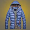 AliExpress wish chaqueta acolchada de algodón para hombre chaqueta acolchada de algodón casual para jóvenes abrigo cálido engrosado talla grande con capucha chaqueta acolchada de comercio exterior para hombre