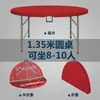 Mesa redonda plegable, mesa de comedor para el hogar para 10 personas, mesa plegable para uso en exteriores, mesa redonda para espacios pequeños, mesa redonda grande para comedor