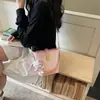 Bolso Pequeño Transfronterizo para Mujer 2026 Nuevo Verano Moda Bolso de Mano Bolso Cubo Estampado Lindo Bolso de Hombro Cruzado de Cuerpo Bolso de Moda