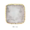 Estilo Japonés Pintado Desenfocado Paleta Arte de Uñas Herramienta de Cristal Shell Esmalte de Uñas Pegamento Resina Ágata Decoración Paleta