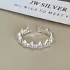 Anillo de Corazón Tridimensional de Diseño de Nicho Versión Coreana para Mujer, Corazón de Melocotón Dulce Versátil Lujo Ligero Alto Gama Anillo Abierto para Dedo Índice para Mujer
