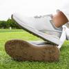 Novos Sapatos de Golfe Masculinos Tamanho Grande Tênis de Treinamento de Golfe Com Travas Tênis de Grama Sapatos Casuais