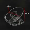 Soportes de Exhibición de Joyería de Cristal de Jade Transparente Acrílico Accesorios Venta al por Mayor