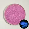 Arena fosforescente de 3-5 mm para jardinería, paisajismo de acuarios, grava de sustrato, jarrón, juguetes transfronterizos, arena y grava de partículas fluorescentes al por mayor