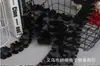 Cinta de Poliéster de 4 cm Línea Media Encaje Fruncido de Descuento Flor de Mano Cinta para Empaquetar Cajas de Regalo Adornos para Ropa Zapatos Sombrero 30 metros