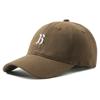 Gorra de Béisbol Suave con Bordado de Letras Estilo Coreano, Visera Ancha, Adelgazante, Nueva Moda de Verano, Gorra Versátil de Pato