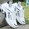 Zapatos deportivos de cuero para hombre con amortiguación de aire, nuevo modelo 2026 para hombre, zapatos de correr, zapatos casuales de moda de estilo coreano, tendencia transfronteriza
