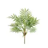 Plantas Verdes de Simulación Planta de Helecho Mampara de Pared Paisajismo Flores y Césped Artificial Decoración de Arreglo Floral Flor Césped Verde Tallo Único Flor de Plástico Tejido