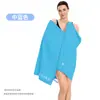 Toalha de Banho para Piscina de Secagem Rápida em Estoque do Fabricante, Toalha de Esportes e Fitness de Secagem Rápida, Absorvente de Água, Sem Fiapos, Compacta, Portátil para Praia