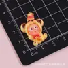 Pequena Pessoa Estrela Brilhante Desenho Animado Acessórios de Resina DIY Presilha de Cabelo Elástico de Cabelo Capa de Celular Materiais para Nail Art Atacado