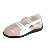 Sapatos Mary Jane Infantis 2026 Nova Coleção Primavera e Verão Vazados Sapatilhas de Ballet para Meninas Elegantes Versáteis Sapatos de Princesa para Meninas