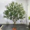 Oliveira Planta Verde Biônica Árvore Artificial Grande Estilo Nórdico De Chão Decoração Interna e Externa Conjunto de Ornamentos para Paisagismo
