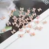 Mini Accesorios para Uñas con Forma de Moño Gelatina Tridimensional Pequeños Moños Flotantes Moños Transparentes de Hielo Pegatinas de Pedrería para Uñas Uñas Portables