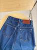 Nuevos Jeans Rectos Retro para Mujer Moda Primavera y Otoño Sueltos Corte Dipped Slim Pantalones Casuales Pequeños para Mujer para Cabello